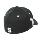 Michigan State Spartans Zephyr Forest Green "Rambler" Stretch Fit Hat Cap (M/L) - Sporting Up
