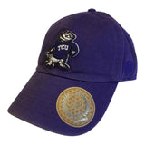 TCU Horned Frogs TOW Purple Vintage Crew Adjustable Strapback Slouch Hat Cap - Sporting Up