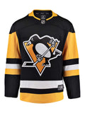 Camiseta de local de hockey de la nhl separatista negra de los fanáticos de los pingüinos de Pittsburgh - sporting up