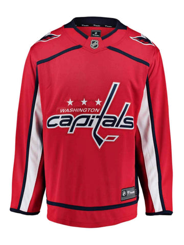 Shoppen Sie das rote Breakaway-NHL-Eishockey-Heimtrikot der Washington Capitals Fanatics – sportlich