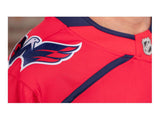 Camiseta roja de local de hockey de la nhl separatista de los fanáticos de las capitales de Washington - sporting up