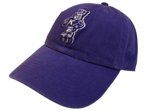 Les Wildcats de l'État du Kansas remorquent un équipage vintage violet adj. casquette de chapeau souple à bretelles - sporting up