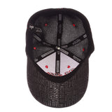 Ole Miss Rebels Zephyr Black "Undertaker" Mesh Stretch Fit Hat Cap (M/L) - Sporting Up