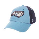 North Carolina Tar Heels Zephyr Light Blue "Freeway" Mesh Adj. Slouch Hat Cap - Sporting Up