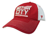 Detroit Red Wings Fanatics Red & Beige "Motor City" Adj. Strap Slouch Hat Cap - Sporting Up