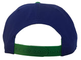 Hartford Whalers Fanatics Blue "Dispatch" Knit Adj. Snapback Flat Bill Hat Cap - Sporting Up