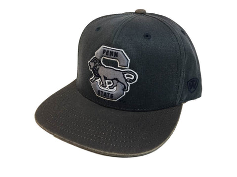 Compre penn state nittany lions tow gorra de sombrero de visera plana snapback vintage de dos tonos "saga" - sporting up