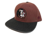 Florida State Seminoles TOW Two-Tone "Saga" Vintage Snapback Flat Bill Hat Cap - Sporting Up