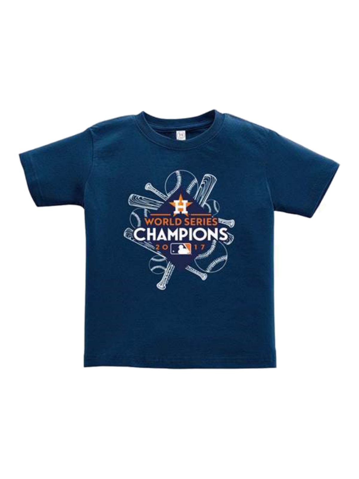 Houston Astros 2017 World Series Champions TODDLER Kid's Navy T