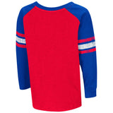 Kansas Jayhawks Colosseum TODDLER Boy's Red"Hidden Cavern" LS T-Shirt - Sporting Up