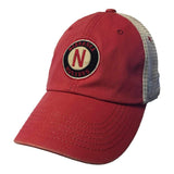 Nebraska Cornhuskers TOW Red Two-Tone "Haven" Mesh Adj. Snapback Slouch Hat Cap - Sporting Up