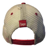 Nebraska Cornhuskers TOW Red Two-Tone "Haven" Mesh Adj. Snapback Slouch Hat Cap - Sporting Up