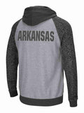 Arkansas Razorbacks Colosseum Two-Tone Regulation Full Zip Hoodie Jacket - Sporting Up