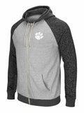 Clemson Tigers Colosseum Two-Tone Regulation Full Zip Hoodie Jacket - Sporting Up