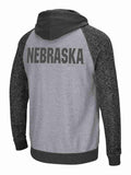 Nebraska Cornhuskers Colosseum Two-Tone Regulation Full Zip Hoodie Jacket - Sporting Up