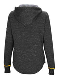 Iowa Hawkeyes WOMEN'S Black Ultra Soft Double Fleece Hoodie Sweatshirt - Sporting Up