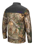 LSU Tigers Colosseum Realtree Xtra & Gray Outfitter 1/4 Zip LS Pullover - Sporting Up