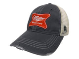 Miller High Life Brewing Company Retro Brand Vintage Mesh Beer Adjust Hat Cap - Sporting Up
