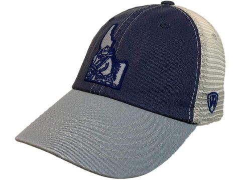 Boise State Broncos TOW United Mesh Vintage Logo Adj Snapback Slouch Hat Cap - Sporting Up