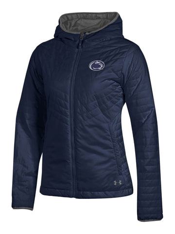 Shop Penn State Nittany Lions Under Armour WOMEN'S Navy Storm Puffer Jacket - Sporting Up