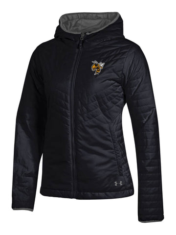 Compre chaquetas amarillas georgia tech under armour chaqueta acolchada tormenta negra para mujer - sporting up