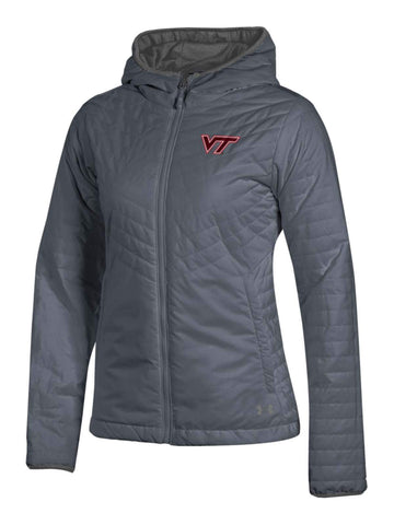 Virginia tech hokies under armour chaqueta acolchada ligera tormenta para mujer - sporting up