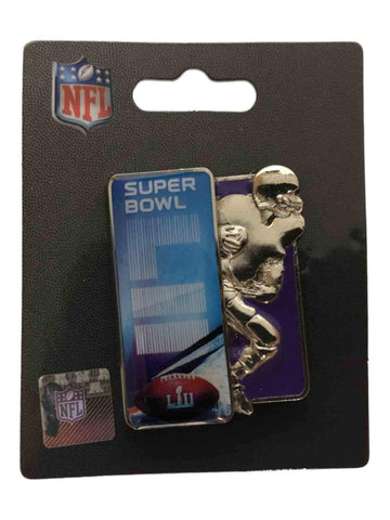 2018 Super Bowl 52 LII Minnesota Sculpted Football Player Aminco Metal Lapel Pin - Sporting Up