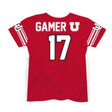 Utah Utes EAE Video Game Design eSports "GAMER U" Red Authentic Jersey - Sporting Up