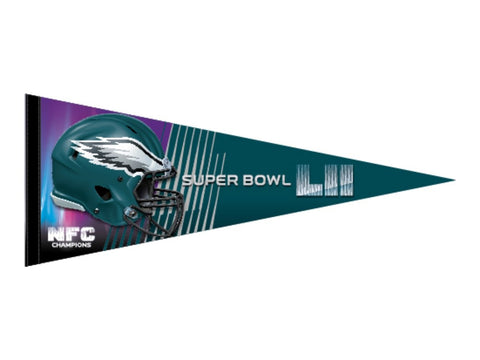 Shop Philadelphia Eagles 2018 Super Bowl 52 LII NFC Champions Premium Pennant - Sporting Up
