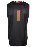 Maryland Terrapins Under Armour Basketball Replica #1 Black Jersey - Sporting Up