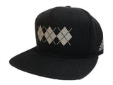 Sporting KC Kansas City Adidas Black Structured Adj. Snapback Flat Bill Hat Cap - Sporting Up