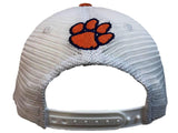 Clemson Tigers TOW Orange Trainer "Death Valley" Mesh Adj. Snapback Hat Cap - Sporting Up