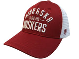 Nebraska Cornhuskers TOW Red Trainer "Go Big Red" Mesh Snapback Hat Cap - Sporting Up