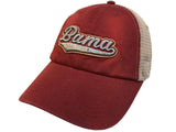 Alabama Crimson Tide TOW Red with Tan Mesh "Roll Tide" Snapback Slouch Hat Cap - Sporting Up