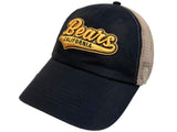 Cal Golden Bears TOW Navy with Tan Mesh Adjustable Snapback Slouch Hat Cap - Sporting Up