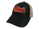 Texas Tech Red Raiders TOW Black with Tan Mesh Adj. Snapback Slouch Hat Cap - Sporting Up