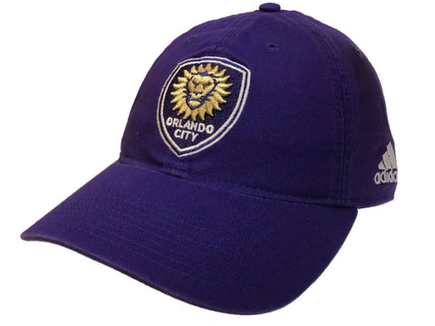 Orlando City SC Adidas Purple Crew Adjustable Strapback Slouch Relax Hat Cap - Sporting Up