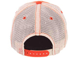Clemson Tigers Zephyr Orange "Trademark" Palmetto Tree Mesh Adj. Slouch Hat Cap - Sporting Up