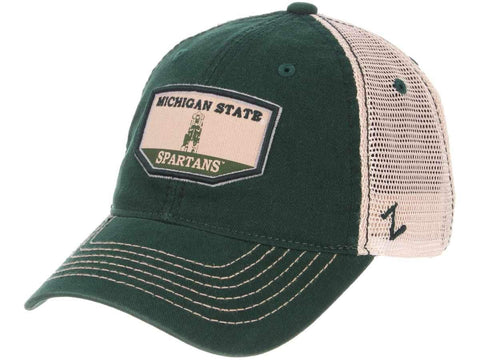 Michigan State Spartans Zephyr « marque déposée » Beaumont Tower Mesh Adj. chapeau casquette - faire du sport
