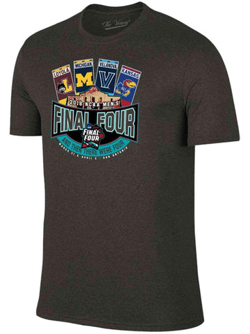 Shop 2018 Final Four March Madness Basketball Alamo Tickets Charcoal T-Shirt - Sporting Up