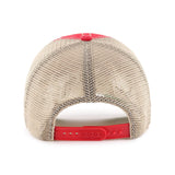 St. Louis Cardinals 47 Brand Red Trawler Clean Up Mesh Snapback Slouch Hat Cap - Sporting Up