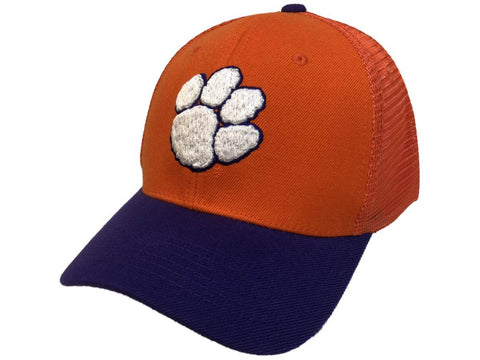 Shop Clemson Tigers TOW Orange & Purple "Series" Mesh Structured Adj. Strap Hat Cap - Sporting Up