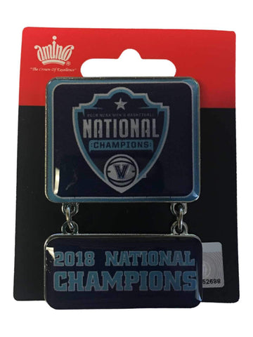 Épinglette pendante des champions nationaux de basket-ball masculin de la NCAA 2018 de Villanova Wildcats - Sporting Up