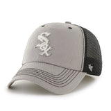 Chicago White Sox 47 Brand Gray Taylor Closer with Black Mesh Flexfit Hat Cap - Sporting Up