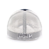 San Diego Padres 47 Brand Navy Taylor Closer with White Mesh Flexfit Hat Cap - Sporting Up