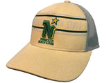 Minnesota North Stars Adidas Yellow CCM Vintage Mesh Structured Snapback Hat Cap - Sporting Up