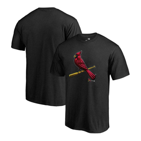 Shop St. Louis Cardinals Fanatics Black 1998 Logo 100% Cotton Short Sleeve T-Shirt - Sporting Up