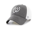 Washington Nationals 47 Brand Two-Tone Haskell MVP Mesh Structured Adj. Hat Cap - Sporting Up