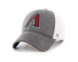 Arizona Diamondbacks 47 Brand Two-Tone Haskell MVP Mesh Structured Adj. Hat Cap - Sporting Up