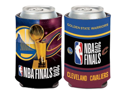 Shop Golden State Warriors Cleveland Cavaliers 2018  Finals Dueling Can Cooler - Sporting Up